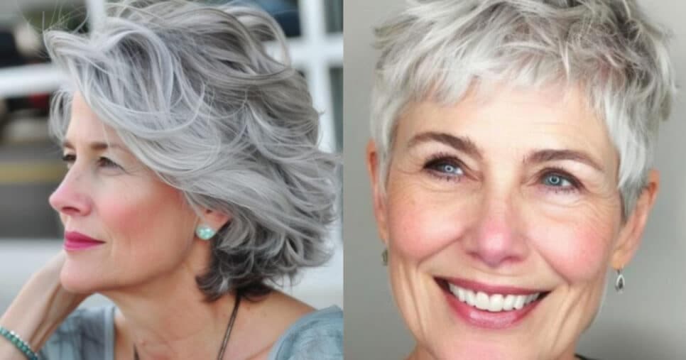 Tchau, tinta: 6 cortes de cabelo modernos para assumir os grisalhos neste Outono