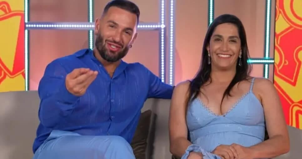 Diego e Daniele no BBB25 da Globo (Foto: Reprodução)