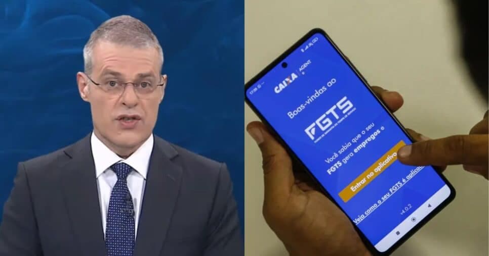 “Alerta mais importante”: Oinegue paralisa Jornal da Band com proibição no FGTS para 25M trabalhadores