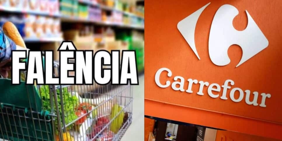 R$ 5M e falência: O fim de supermercado popular como o Carrefour em janeiro de 2025 e clientes sem chão
