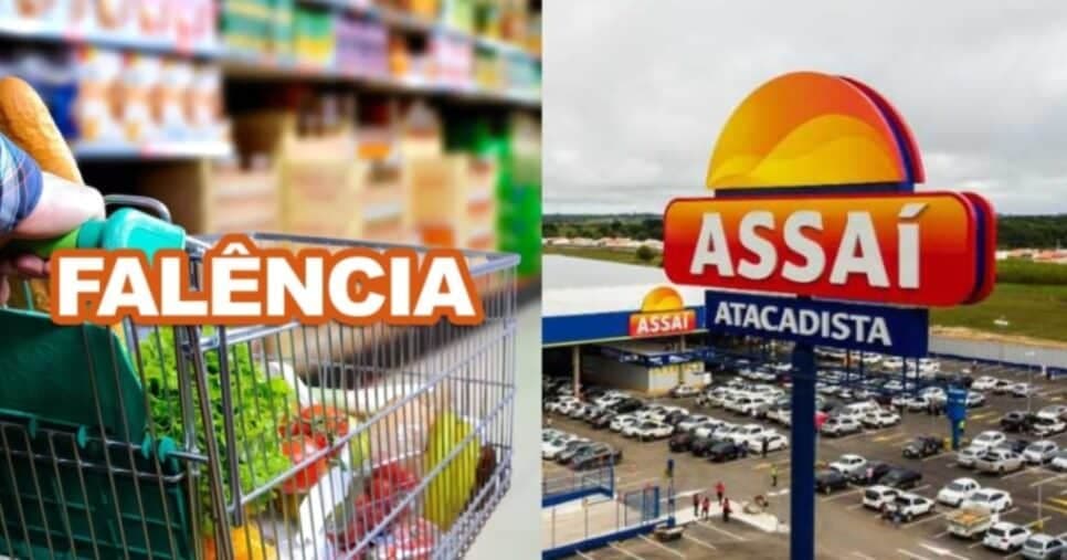 Dívida de R$184M e unidades lacradas: Falência de supermercado popular como o Assaí e clientes sem chão