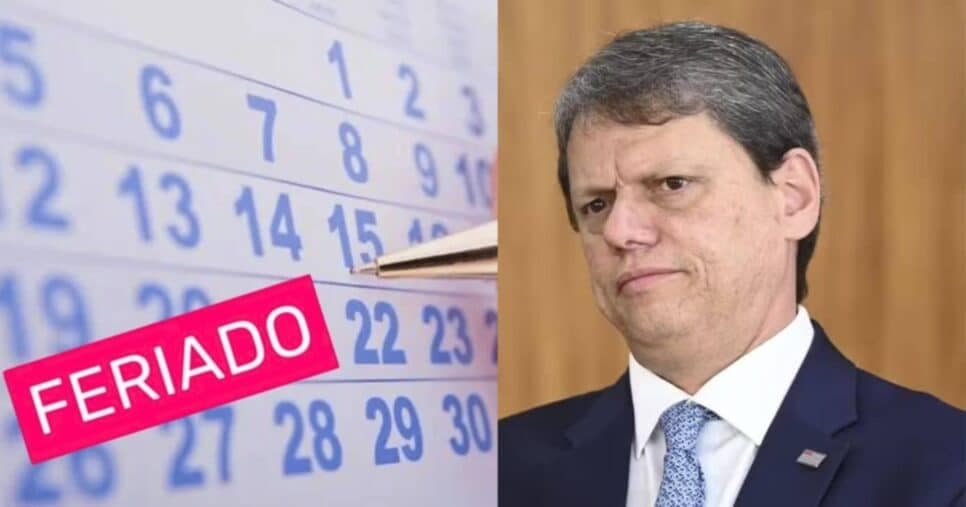 Feriado confirmado em SP na terça (04/2) na era Tarcísio - Foto: Internet