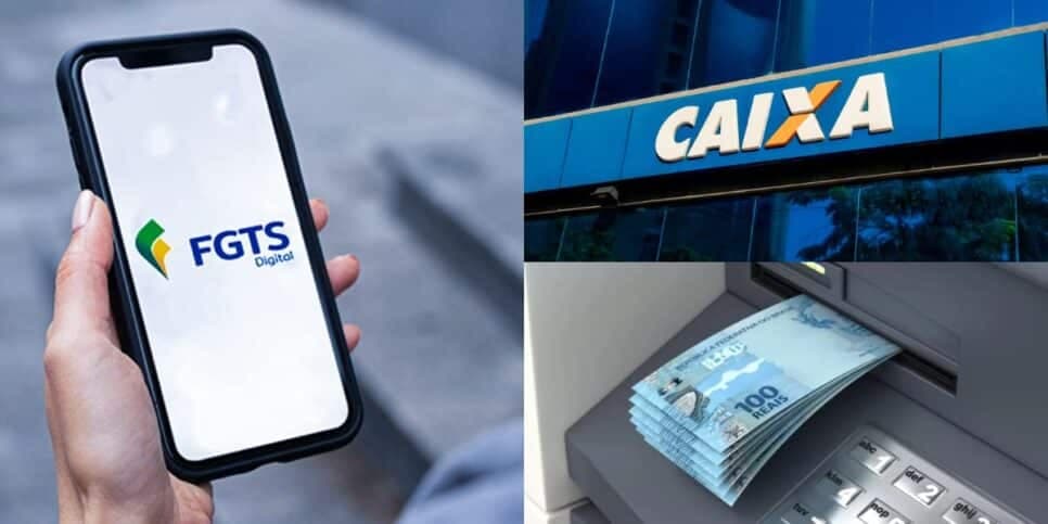 R$2.650 do FGTS: CLTs estão em festa com saque liberado na Caixa em plena segunda-feira (06)