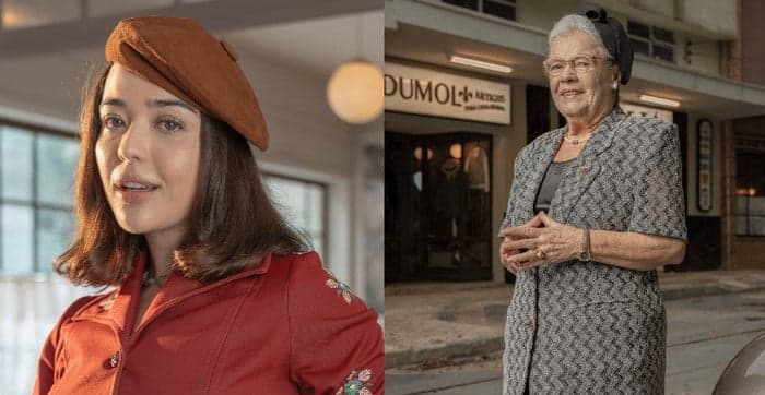 Flora e Arlete em Garota do Momento (Foto: Reprodução / Globo / Montagem TV Foco)