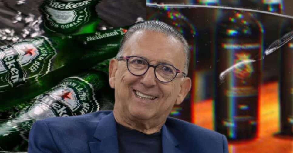 Fazenda própria e rival da Heineken: Galvão Bueno é dono de bebida popular, que você já tomou e não sabia