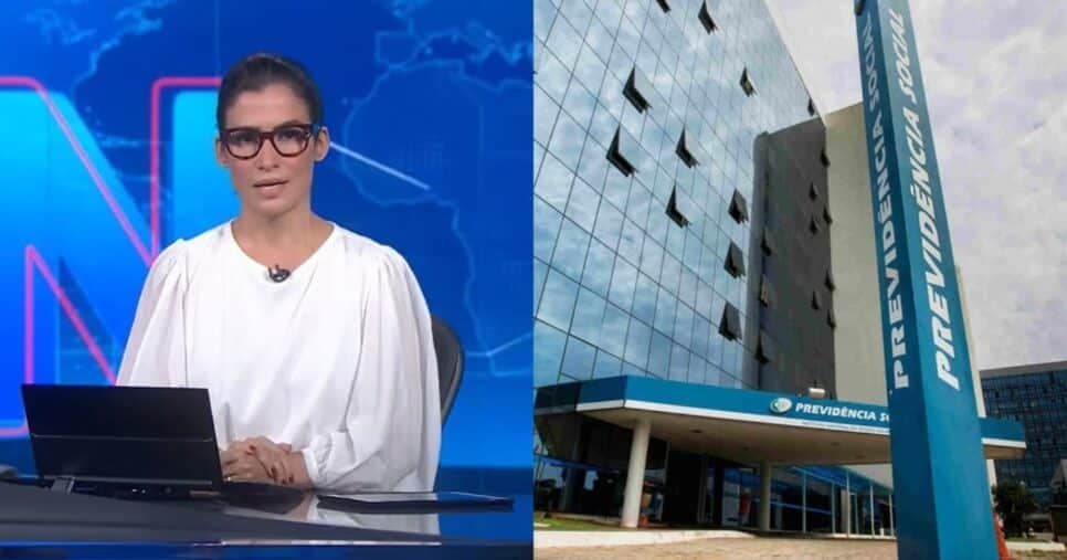 686M beneficiários aos prantos: Renata Vasconcellos paralisa JN com proibição de pagamento no INSS