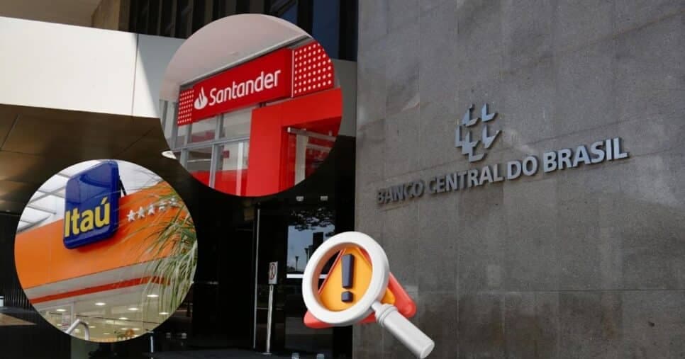 Decreto do Banco Central: O fim de serviço vital do Santander e do Itaú e comunicado emitido às pressas