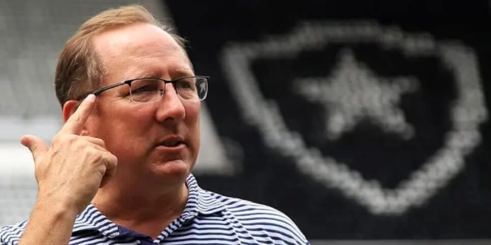 John Textor é o manda chuva do Botafogo (Reprodução: Vitor Silva)