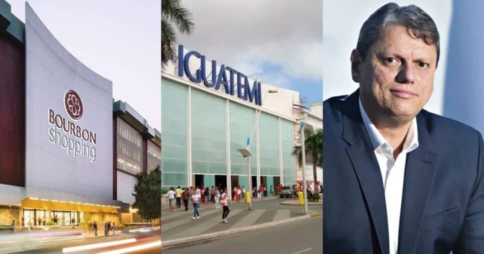 Jornal da Globo crava nova lei de Tarcísio em SP que traz PROIBIÇÃO no shopping Bourbon, Iguatemi e mais