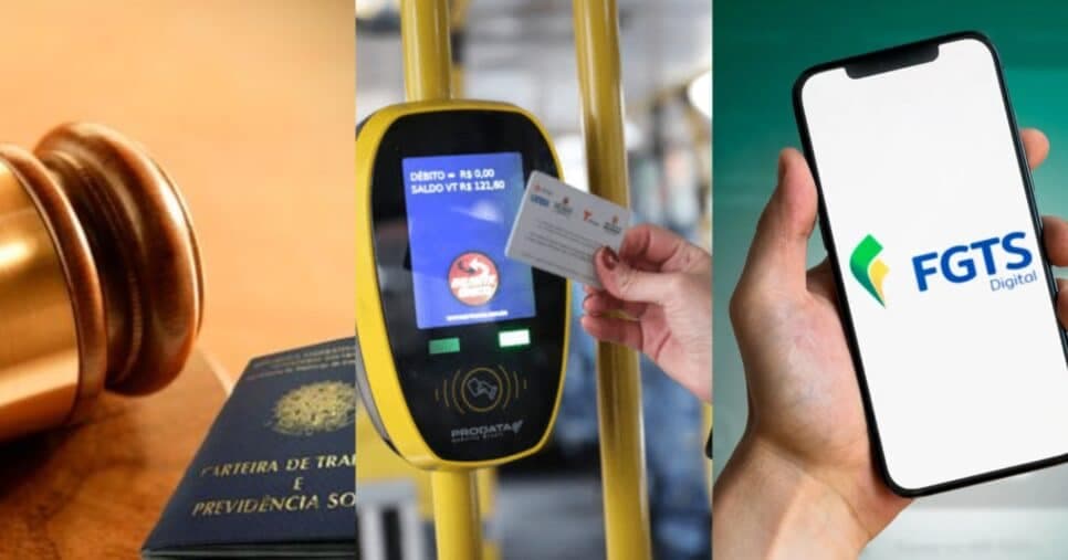 Apenas 30h semanais, FGTS garantido e Vale-Transporte: Lei trabalhista em vigor garante 3 vitórias aos 18+