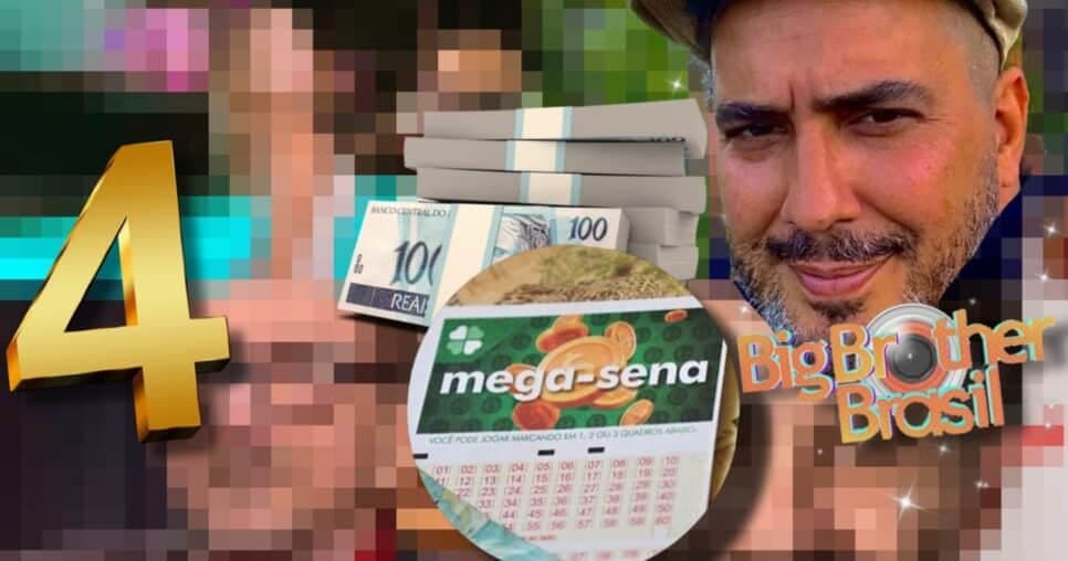 André Marques, estrela do BBB e mais: 4 famosos duplicam ainda mais a fortuna com ganhos na Mega-Sena