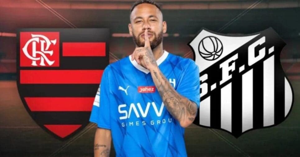 Santos e Flamengo estão chorando: Neymar assina contrato de R$ 7 bilhões com gigante do Brasil