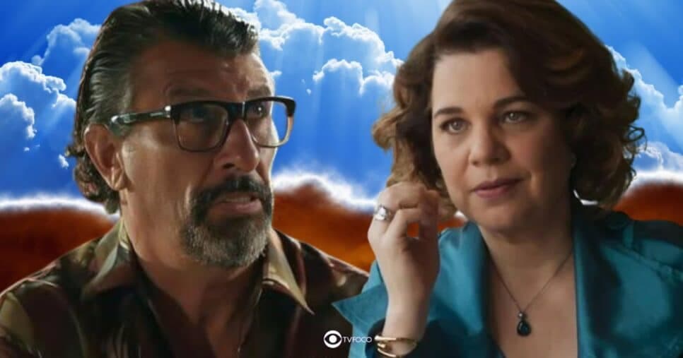 Osmar e Violeta em Volta por Cima (Foto: Reprodução / Globo / Montagem TV Foco)