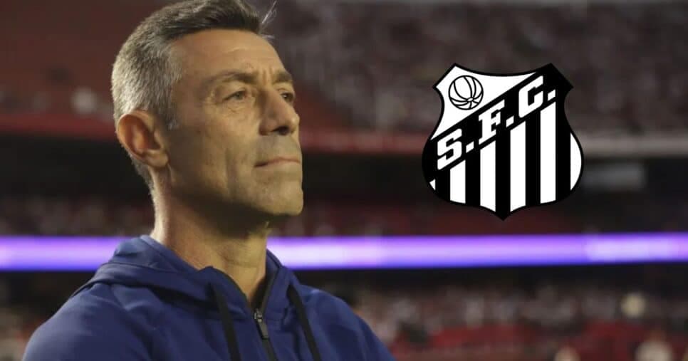 Pedro Caixinha (Foto: Reprodução / Santos / Montagem TV Foco)