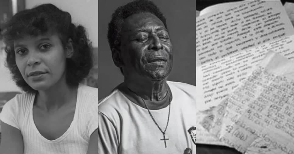 "Estão em toda parte": Carta psicografada inédita de Pelé traz revelação de arrepiar sobre a filha Sandra
