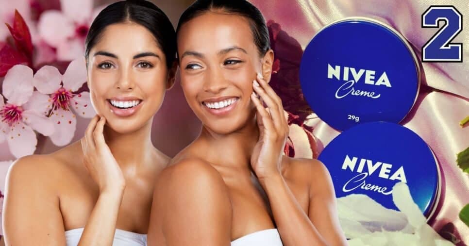 Pele durinha e lisinha: 2 ingredientes potencializam o creme Nivea e expulsam rugas da pele de mulheres 35+