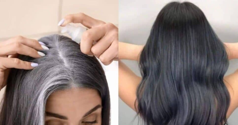 Mais potente que tinta: Receita com 2 ingredientes caseiros elimina cabelo grisalho das 60+ em minutos