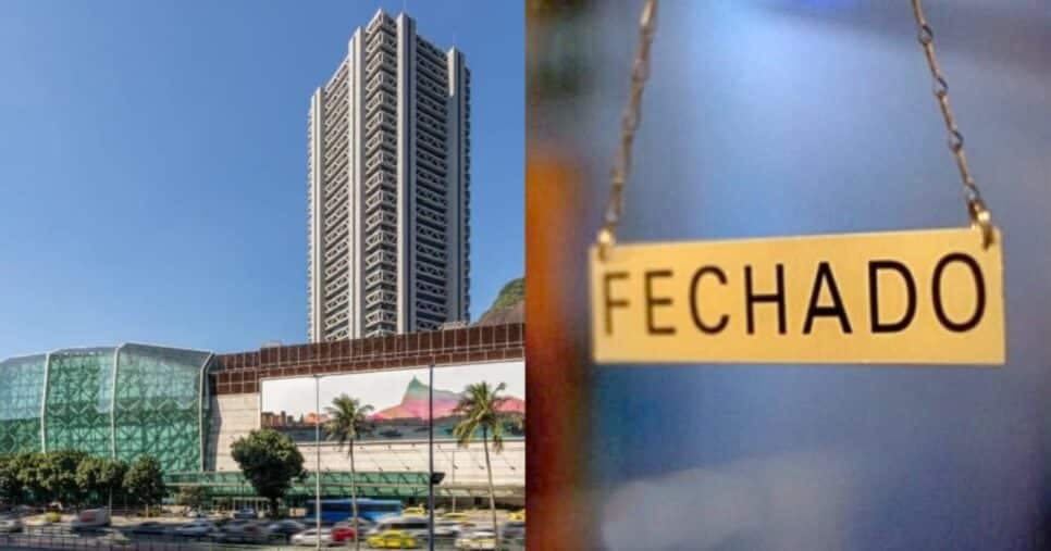 Despejo e encerramento de atividades: Fim de 2 varejistas nº1 no shopping RioSul do RJ faz cariocas chorarem