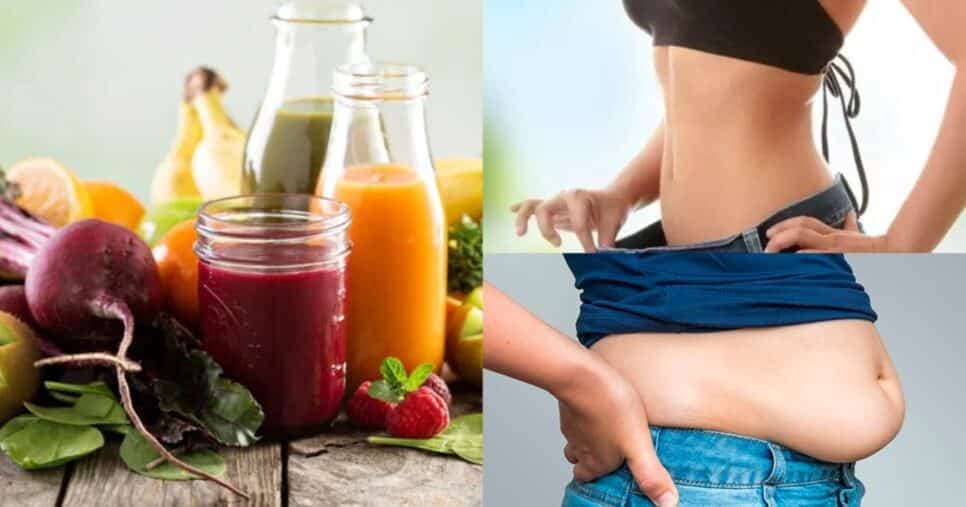 10kg a menos em um piscar de olhos: Suco natural com 7 ingredientes derrete toda a gordura da barriga