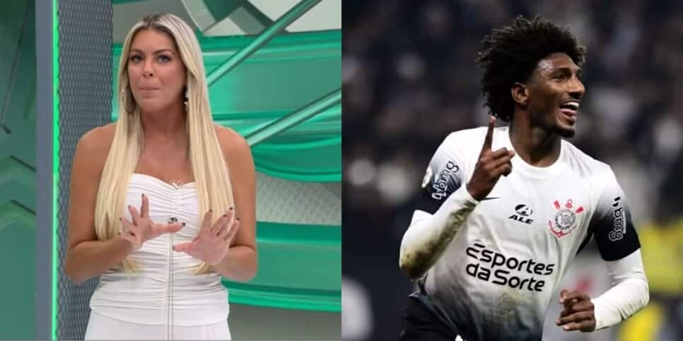 "Muito caro": Renata Fan paralisa Jogo Aberto e crava sobre adeus de Talles Magno no Corinthians