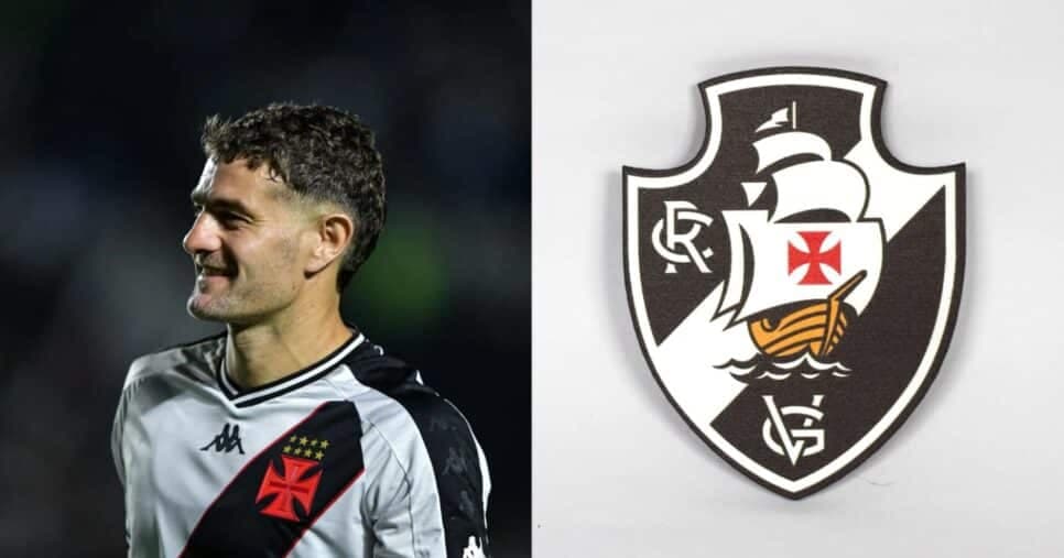 Gigante da série A parte para tirar Vegetti do Vasco - (Montagem / TV FOCO)