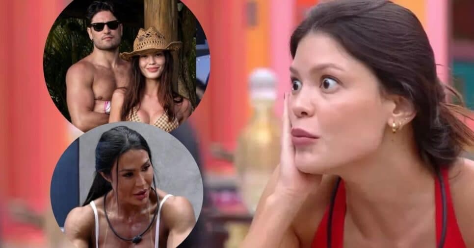 BBB25 - Namorando com ator, Vitória Strada decide beijar participante e choca Gracyanne: "É a minha cara"