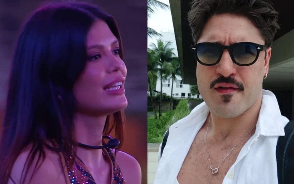 Vitória Strada e Daniel Rocha (Foto: Reprodução / Globo / Instagram)
