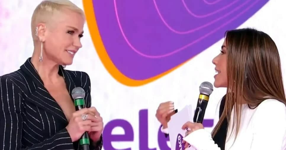Patrícia Abravanel e Xuxa Meneghel (Foto: Reprodução SBT) Patrícia Abravanel e Xuxa Meneghel (Foto: Reprodução SBT)