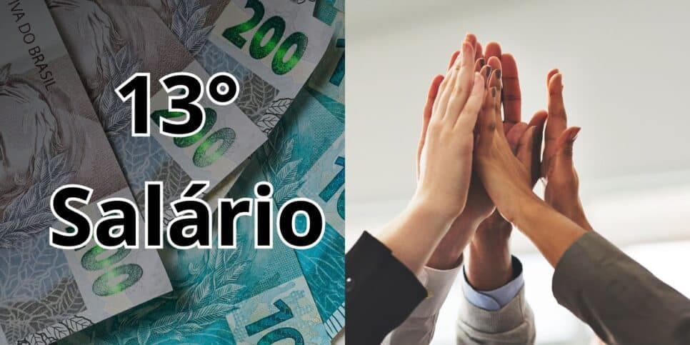 Antecipação do 13° salário à lista de trabalhadores (Reprodução: Montagem TV Foco)