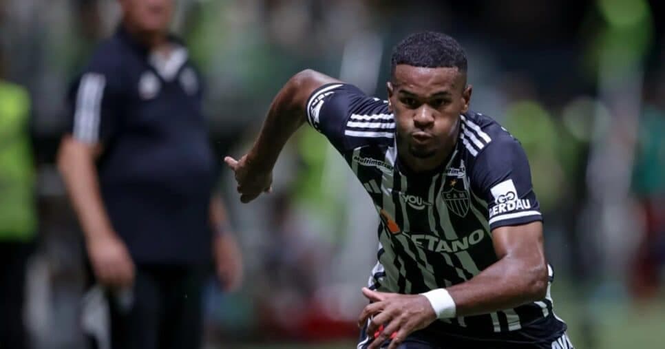 Alisson Santana no Atlético-MG (Foto: Divulgação)