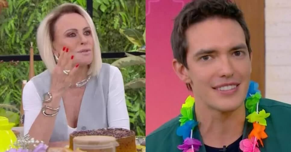 Ana Maria não se aguenta e assume o que Alê Jodar anda fazendo nos bastidores da Globo: "Acho uma delícia"