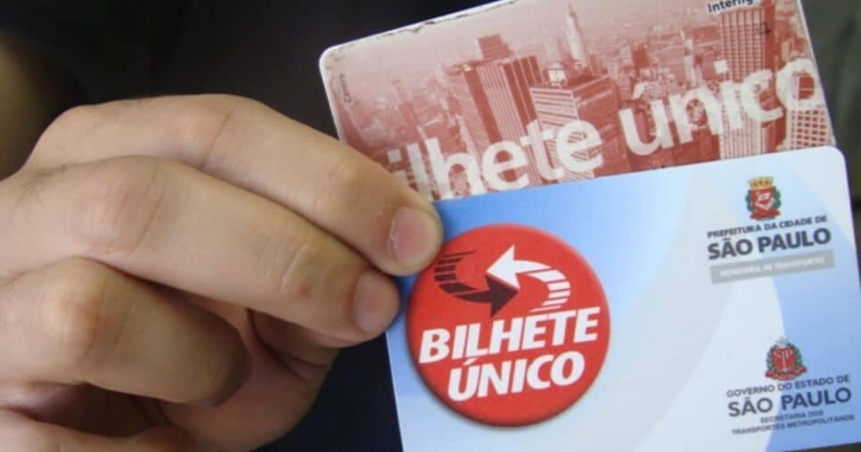 Bilhete Único da SPTrans - Foto: Internet