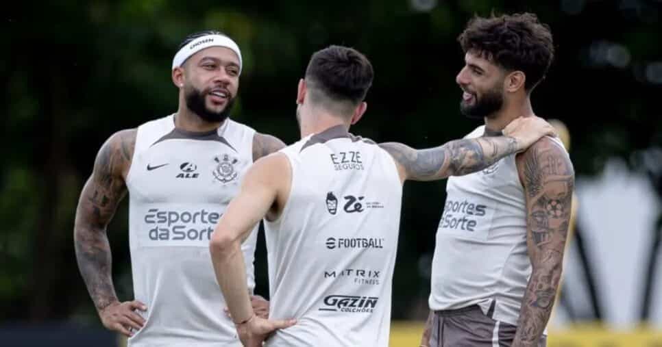 Dorival Jr. crava desfecho de Garro e Depay no Corinthians HOJE (23)
