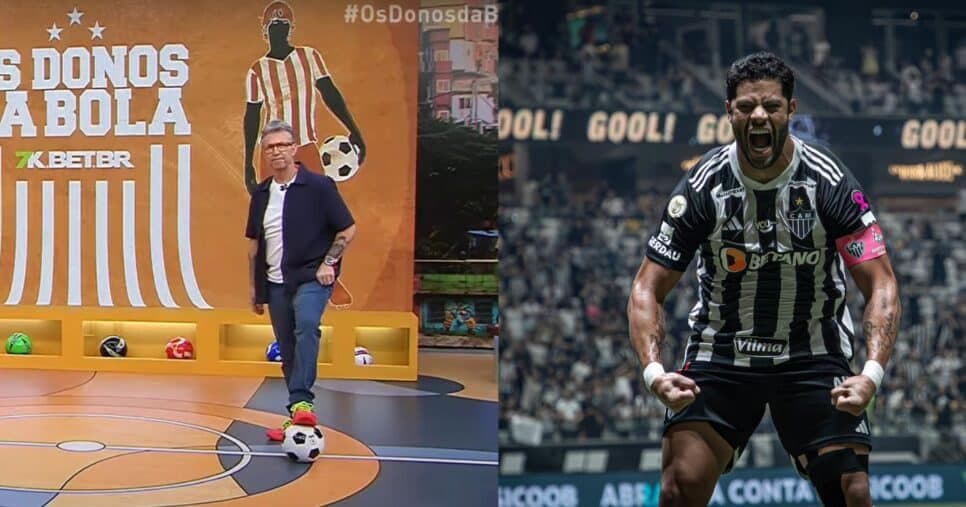 Neto interrompe Donos da Bola com saída de Hulk no Atlético-MG em 2025 e crava ida a gigante do Brasil em 2025