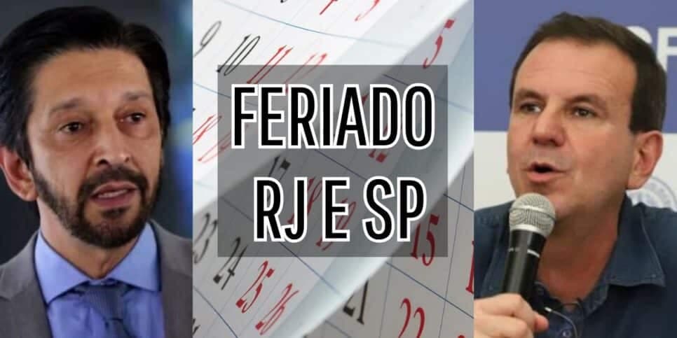 Nunes e Paes cientes: Feriado PROLONGADO é confirmado no dia (28/02) em SP e RJ à lista de CLTs