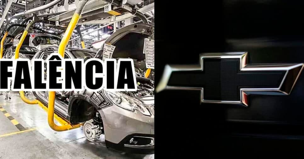 R$ 60 BI pelos ares: Montadora n°1, rival da Chevrolet, afunda e faz pedido de falência após crise em 2025