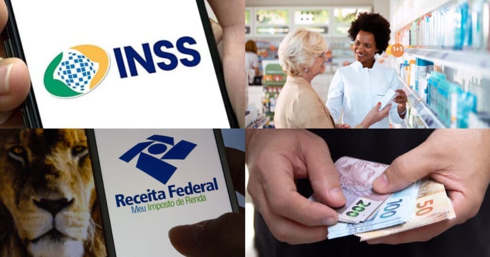 Adeus pagamento em farmácias, reajuste no salário e isenção no Imposto de Renda: 3 presentões do INSS aos 60+