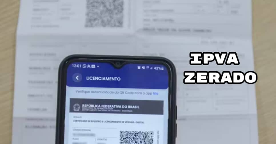 IPVA 2025 zerado: 5 passos para motoristas terem acesso à isenção no pagamento do documento