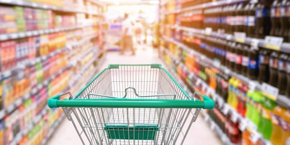 Ilustração supermercado (Foto: Canva)