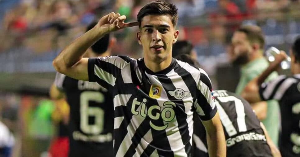 Rodrigo Lezcano, do Libertad — Foto: Divulgação

