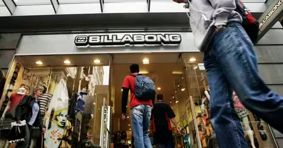 Loja da Billabong em Sydney, na Austrália (Foto: Reprodução) 