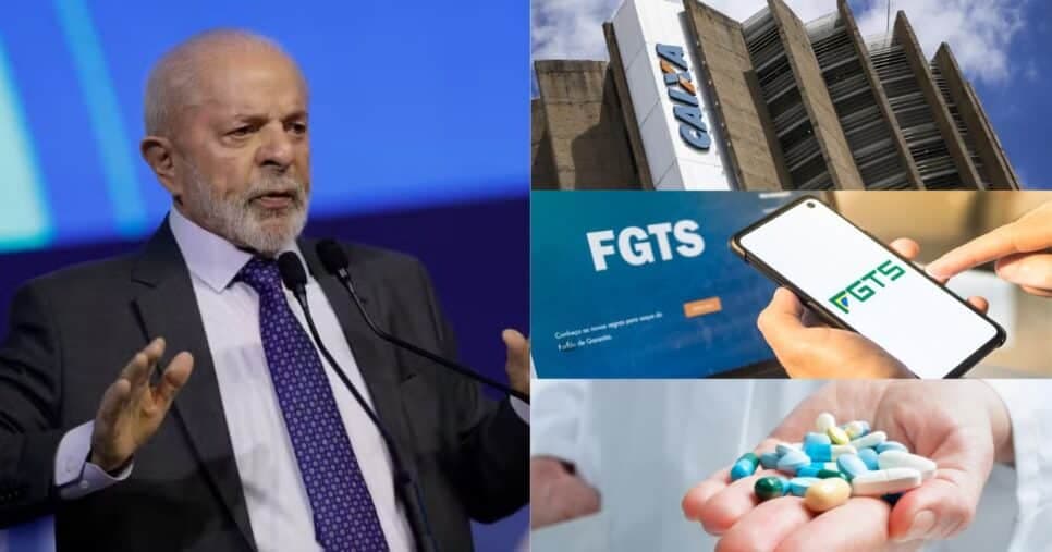 Benefício na poupança Caixa, remédio de graça e extra com o FGTS: Lula traz pacotão de 3 vitórias em 2025