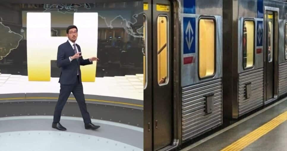 "Fechada": Substituto de Tralli paralisa JH às pressas com paralisação no metrô de SP que abala linha 1-Azul