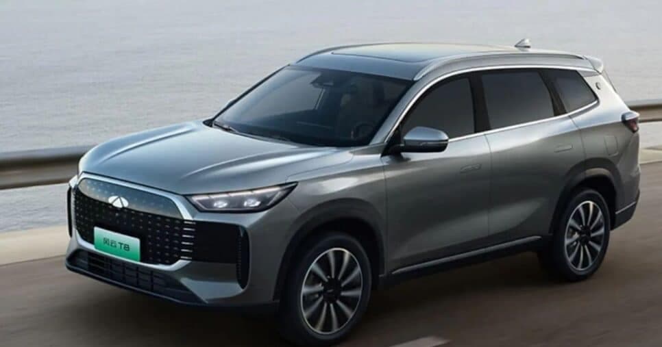 O Chery Fulwin T8 PHEV - Foto Reprodução Internet