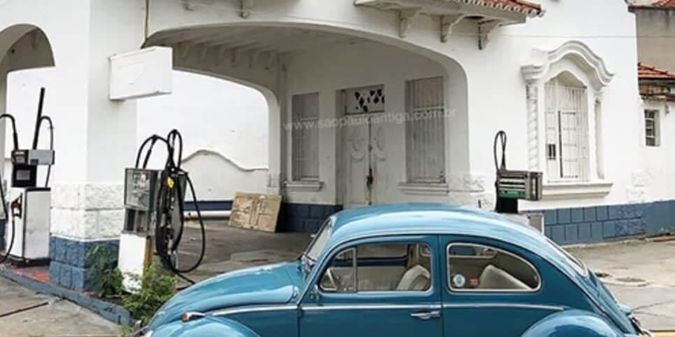 Posto Alferes Tiradentes (Foto: São Paulo Antiga)