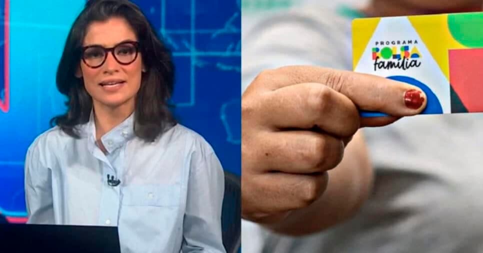 O anúncio de substituta de Renata Vasconcellos ao parar JN com 2 alertas de Haddad no Bolsa Família em 2025