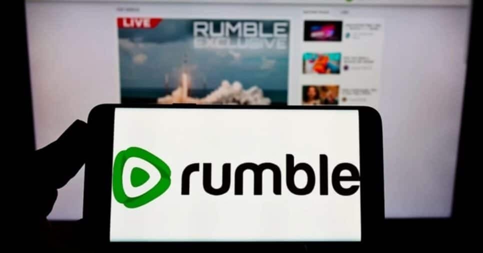 Rede de streaming Rumble (Foto Reprodução/Internet)