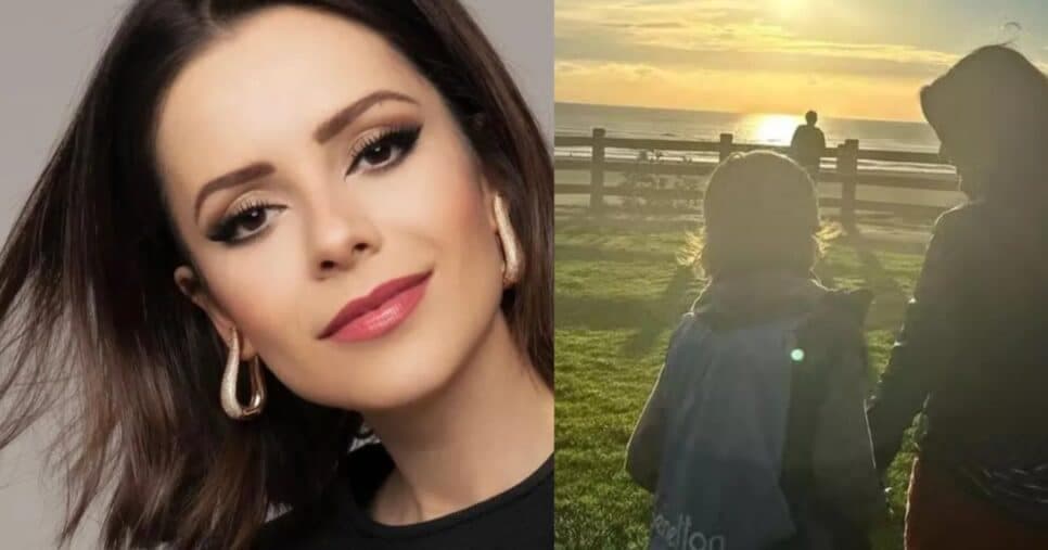 Quase do tamanho da mãe: Tente não sorrir ao ver fotos raras e como o filho de Sandy está hoje