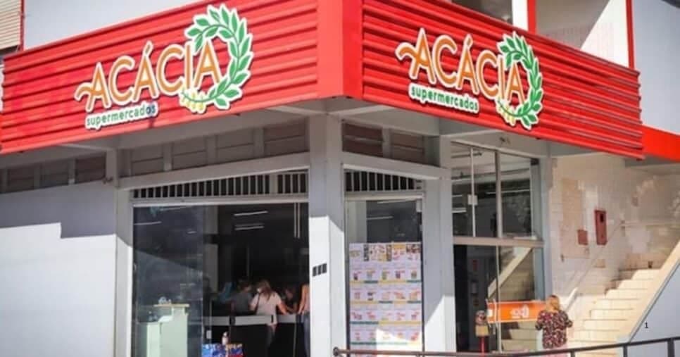 Rede de Supermercado Acácia pede pela autofalência (Foto Reprodução/Internet)