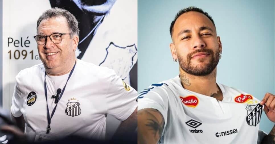Veredito de Neymar e Pedro Caixinha autorizando expulsão de +1 joia: Teixeira lida com 2 viradas no Santos
